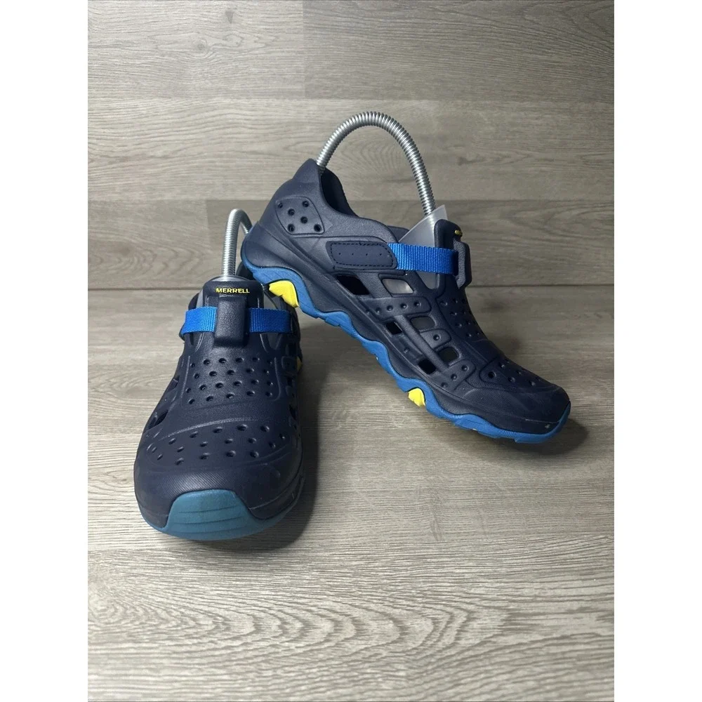 Black Merrell Hydro Canyon Hiking Water Shoes Child Size 6 Unisex MK264447